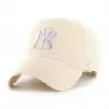 Cappello "Clean Up" naturale MLB New York Yankees (Tappi) '47 Brand chez FrenchMarket