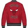 Chaqueta bomber de satén NBA Chicago Bulls (Bomber) Mitchell & Ness chez FrenchMarket