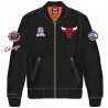 Satin Bomberjacke NBA Flight Chicago Bulls (Bomber) Mitchell & Ness auf FrenchMarket