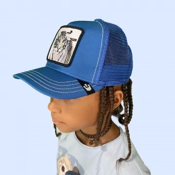 Casquette Enfant Trucker TIGER - Tigre Blanc (Casquettes) Goorin Bros chez FrenchMarket