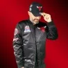 Giacca bomber NBA Flight Chicago Bulls in raso (Bombardiere) Mitchell & Ness chez FrenchMarket