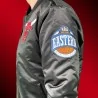 Veste Bomber Satin NBA Flight Chicago Bulls (Bomber) Mitchell & Ness chez FrenchMarket