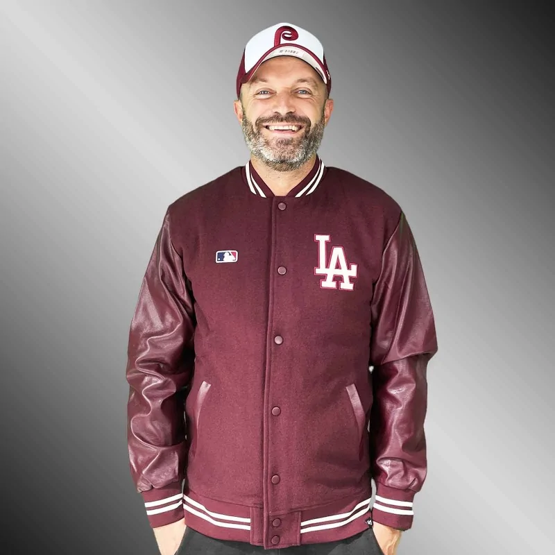 MLB Los Angeles Dodgers Varsity Baseball outlet Jacket