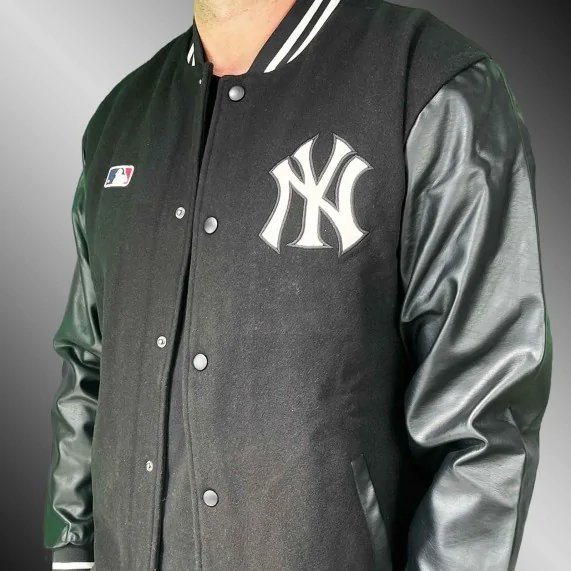 MLB New York Yankees - Giacca Varsity "Core Hoxton Pop Liner (Teddy - Giacca Varsity) '47 Brand chez FrenchMarket