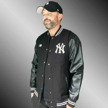 MLB New York Yankees "Core Hoxton Pop Liner" Varsity Jacket (Teddy - Varsity Jacket) '47 Brand auf FrenchMarket