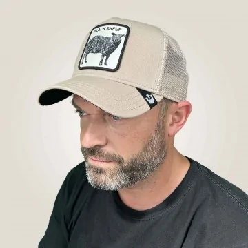 Trucker Cap BLACKSHEEP - Schaf (Cap) Goorin Bros auf FrenchMarket