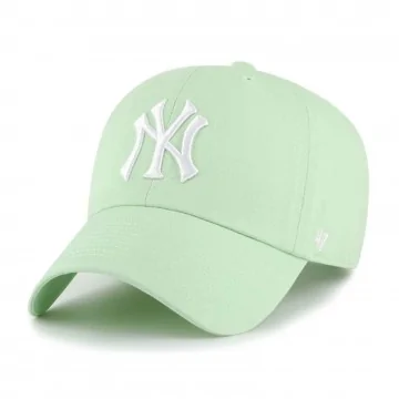 Cappello MLB New York Yankees "Clean Up" Verde (Cappellino) '47 Brand chez FrenchMarket