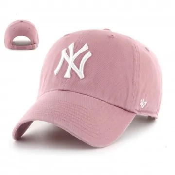 Cappellino MLB New York Yankees "Clean Up" rosa (Tappi) '47 Brand chez FrenchMarket