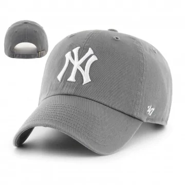 Cappello MLB New York Yankees "Clean Up" Grigio (Cappellino) '47 Brand chez FrenchMarket