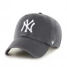 Cappello MLB New York Yankees "Clean Up" Grigio (Cappellino) '47 Brand chez FrenchMarket