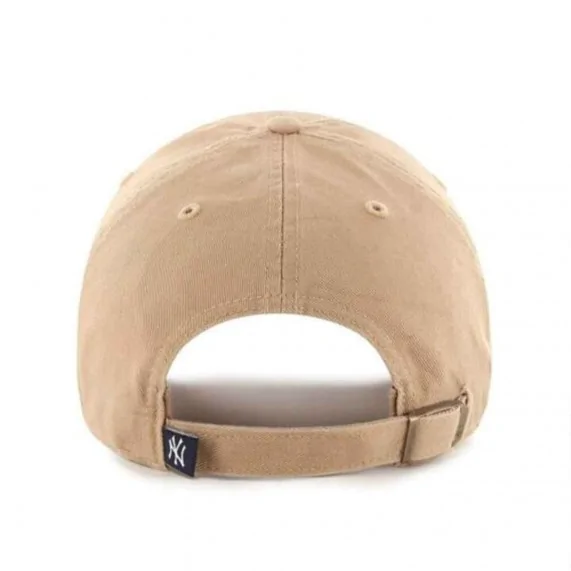 Cappello MLB New York Yankees "Clean Up" Beige (Cappellino) '47 Brand chez FrenchMarket