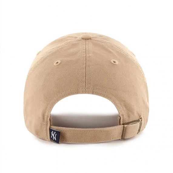 Cappello MLB New York Yankees "Clean Up" Beige (Cappellino) '47 Brand chez FrenchMarket