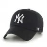 Casquette MLB New York Yankees Noir "Clean Up" (Casquettes) '47 Brand chez FrenchMarket