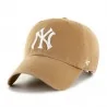 Casquette MLB New York Yankees "Clean Up" Camel (Casquettes) '47 Brand chez FrenchMarket