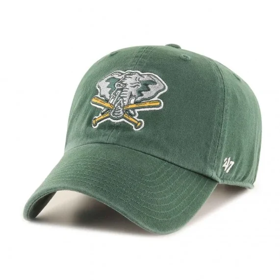 Cappellino senza etichetta "Clean Up" MLB Oakland Athletics Cooperstown (Cappellino) '47 Brand chez FrenchMarket