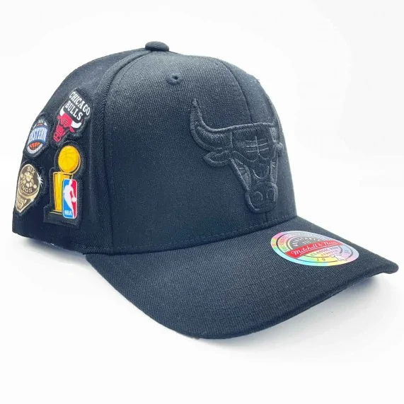 NBA Chicago Bulls "Rings Snapback" Kappe (Cap) Mitchell & Ness auf FrenchMarket