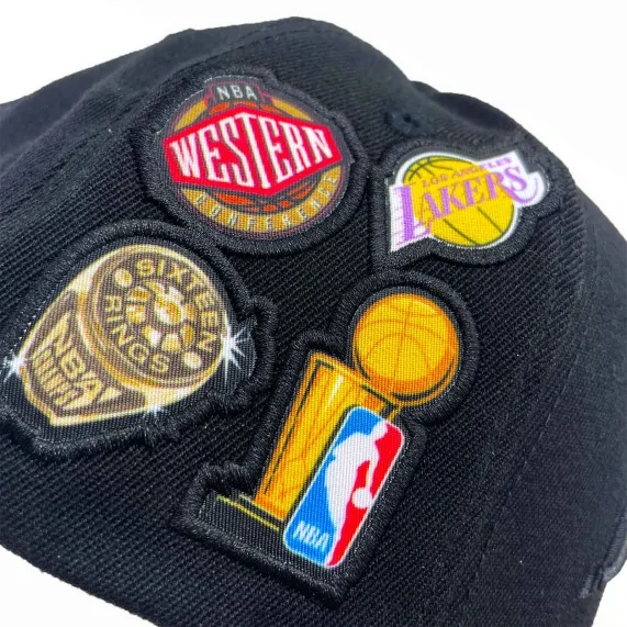 Los Angeles Lakers Gorra NBA "Rings Snapback (Gorras) Mitchell & Ness chez FrenchMarket