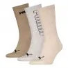 Pack de 3 Paires de Chaussettes Crew "Mesh Logo" (Chaussettes de sport) PUMA chez FrenchMarket