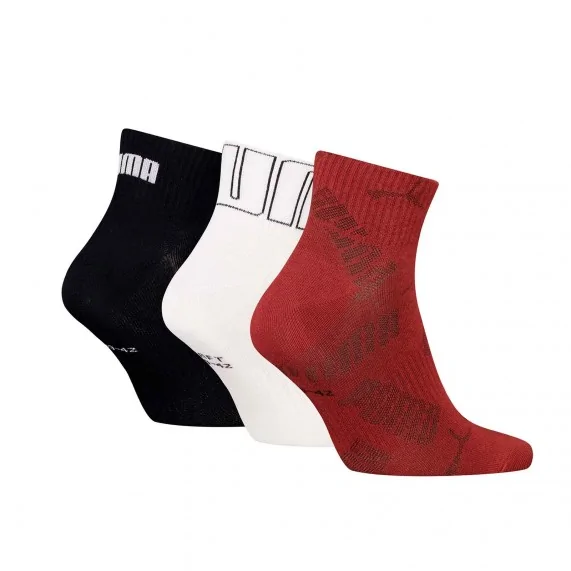 Lote de 3 pares de calcetines Quarter Mesh Logo (Calcetines deportivos) PUMA chez FrenchMarket