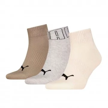 Lote de 3 pares de calcetines Quarter Mesh Logo (Calcetines deportivos) PUMA chez FrenchMarket