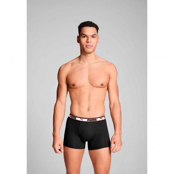 Confezione da 2 boxer da uomo in cotone con doppio logo (Boxer da uomo) PUMA chez FrenchMarket