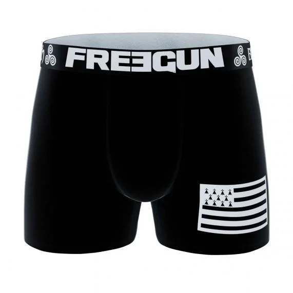 2er-Pack Boxershorts für Männer aus Baumwolle "Bretagne Breizh (Boxershorts für Männer) Freegun auf FrenchMarket