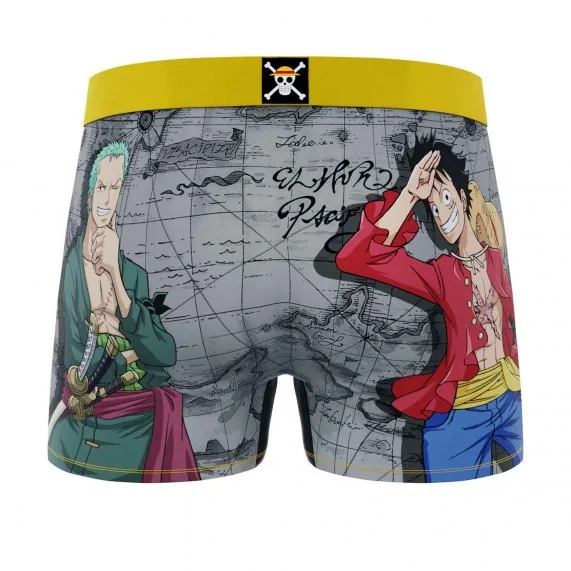 Boxer de microfibra "One Piece 2024" para hombre (Boxers) Freegun chez FrenchMarket