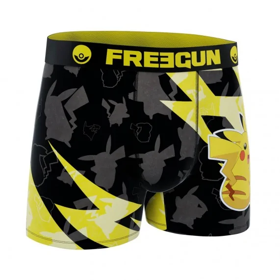 Calzoncillos de microfibra para hombre "Pokemon 2024 (Boxers) Freegun chez FrenchMarket