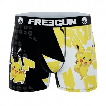 Boxer Mann Mikrofaser "Pokemon 2024" (Boxershorts) Freegun auf FrenchMarket