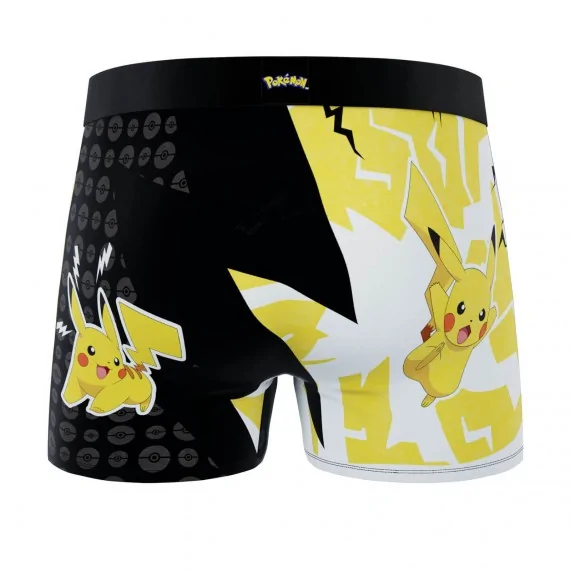 Calzoncillos de microfibra para hombre "Pokemon 2024 (Boxers) Freegun chez FrenchMarket