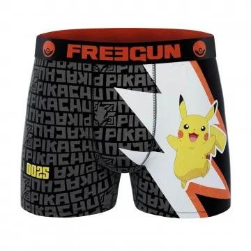 Boxer Mann Mikrofaser "Pokemon 2024" (Boxershorts) Freegun auf FrenchMarket