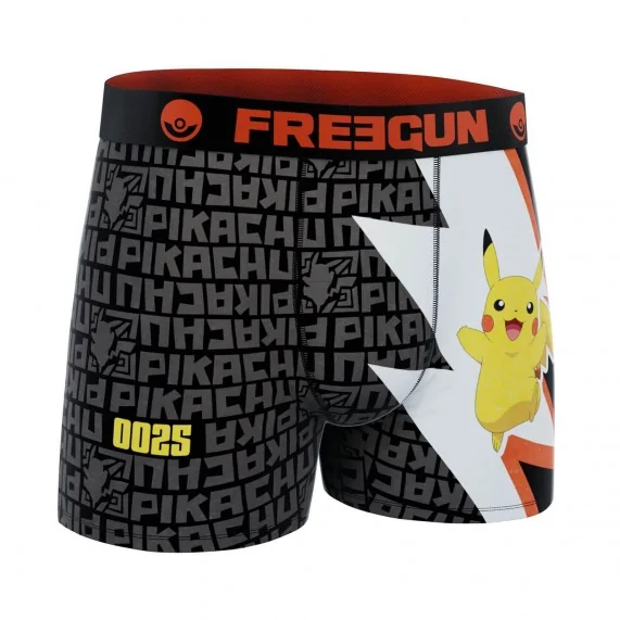 Boxer Mann Mikrofaser "Pokemon 2024" (Boxershorts) Freegun auf FrenchMarket