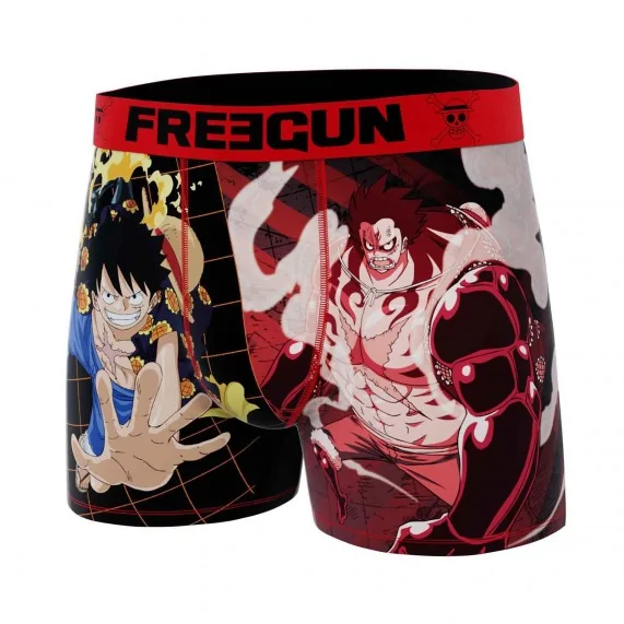 One Piece 2024" Boy's Microfiber Boxer Brief (Boxers) Freegun on FrenchMarket