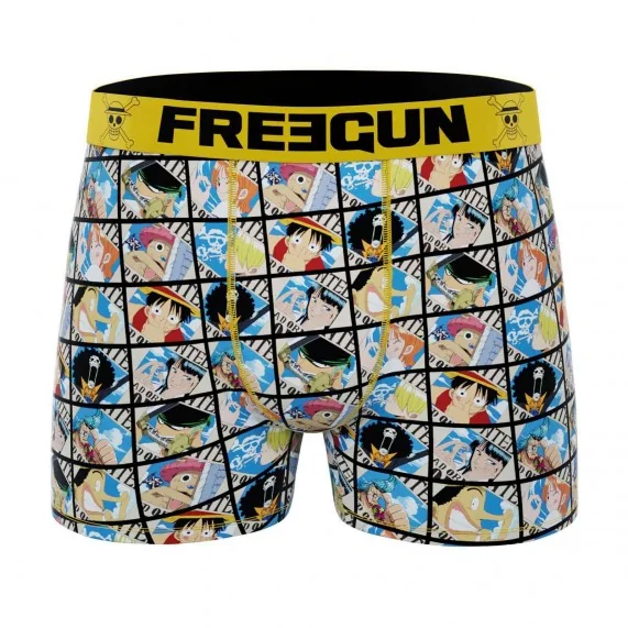 Calzoncillos bóxer de microfibra para niño "One Piece 2024 (Boxers) Freegun chez FrenchMarket