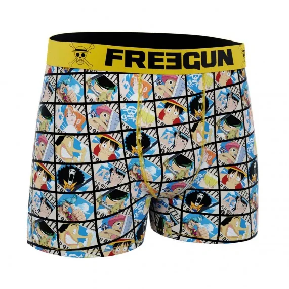 Calzoncillos bóxer de microfibra para niño "One Piece 2024 (Boxers) Freegun chez FrenchMarket