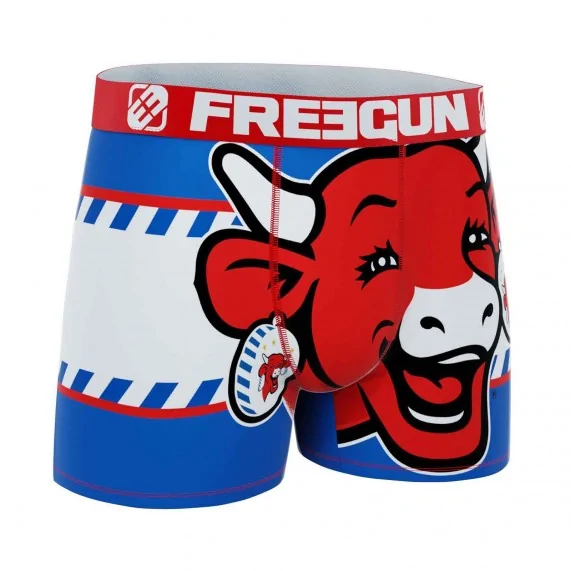 Boxer in microfibra da uomo "La Mucca che ride" (Boxer) Freegun chez FrenchMarket