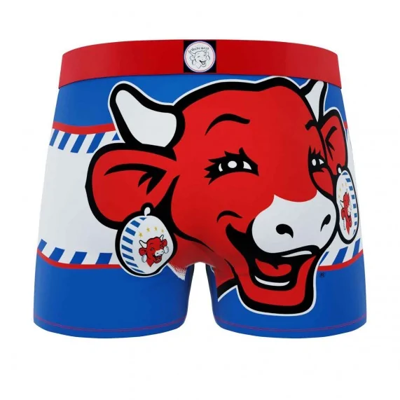 Boxer Homme Microfibre "La Vache qui rit" (Boxers Homme) Freegun chez FrenchMarket