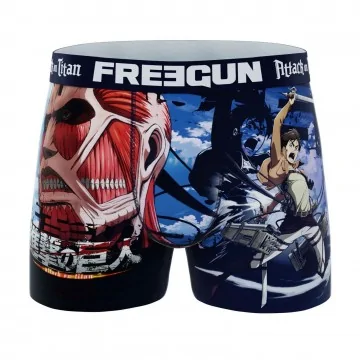 Attack On Titan" Microvezel herenslip (Boksers) Freegun chez FrenchMarket