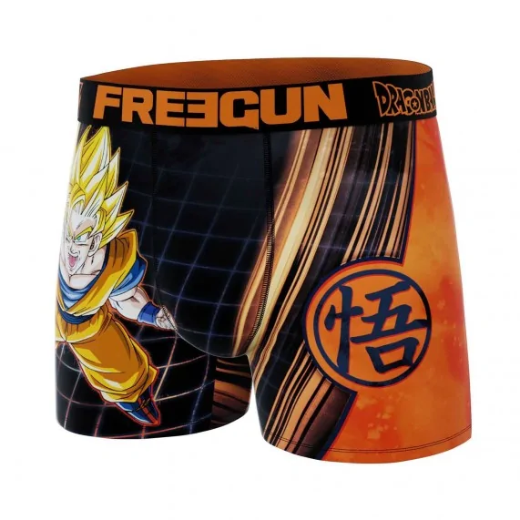 Boxer Dragon Ball Z "San Goku" da uomo (Boxer) Freegun chez FrenchMarket