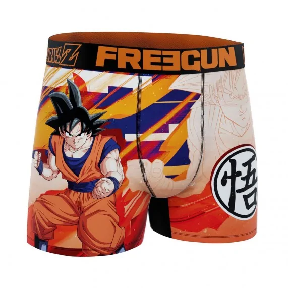 Pak van 5 boxers Dragon Ball Z voor mannen (Herenboxershorts) Freegun chez FrenchMarket