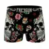 Boxer Homme Skull Tête de Mort (Boxers Homme) Freegun chez FrenchMarket