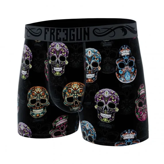 Boxer con teschio e ossa incrociate (Boxer) Freegun chez FrenchMarket