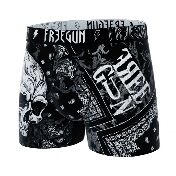 Boxer con calavera y huesos cruzados (Boxers) Freegun chez FrenchMarket