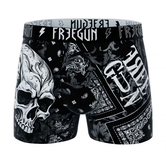 Boxer Homme Skull Tête de Mort (Boxers Homme) Freegun chez FrenchMarket