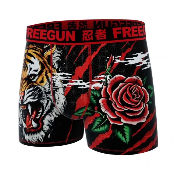 Boxer con calavera y huesos cruzados (Boxers) Freegun chez FrenchMarket