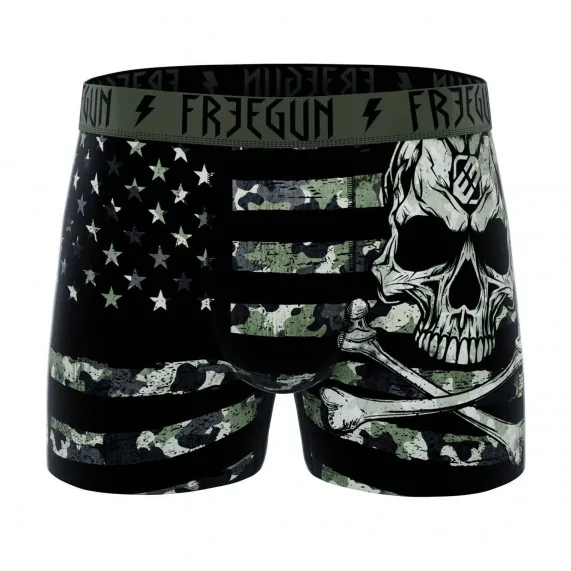 Boxer Homme Skull Tête de Mort (Boxers Homme) Freegun chez FrenchMarket