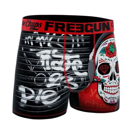 Boxer de microfibra Pop-Art "Chupa Chups" para hombre (Boxers) Freegun chez FrenchMarket