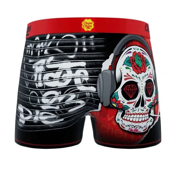 Boxer de microfibra Pop-Art "Chupa Chups" para hombre (Boxers) Freegun chez FrenchMarket