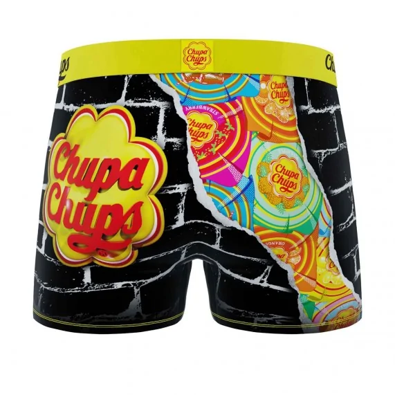 Boxer Homme Microfibre Pop-Art "Chupa Chups" (Boxers Homme) Freegun chez FrenchMarket