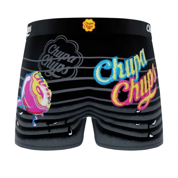 Boxer de microfibra Pop-Art "Chupa Chups" para hombre (Boxers) Freegun chez FrenchMarket